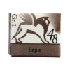 Renesans Akwarele w półkostkach - - 48, sepia, 1,5 ml