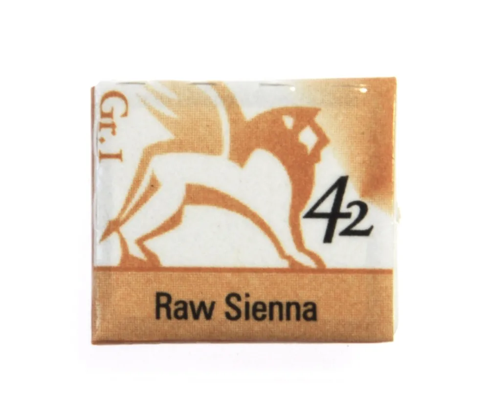 Renesans Akwarele w półkostkach - - 42, raw sienna, 1,5 ml