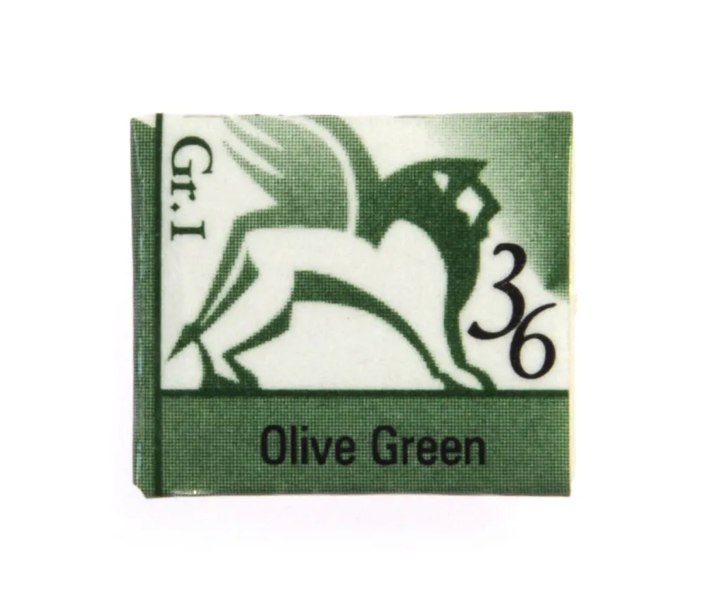 Renesans Akwarele w półkostkach - - 35, hooker's green, 1,5 ml > Farby Akwarelowe