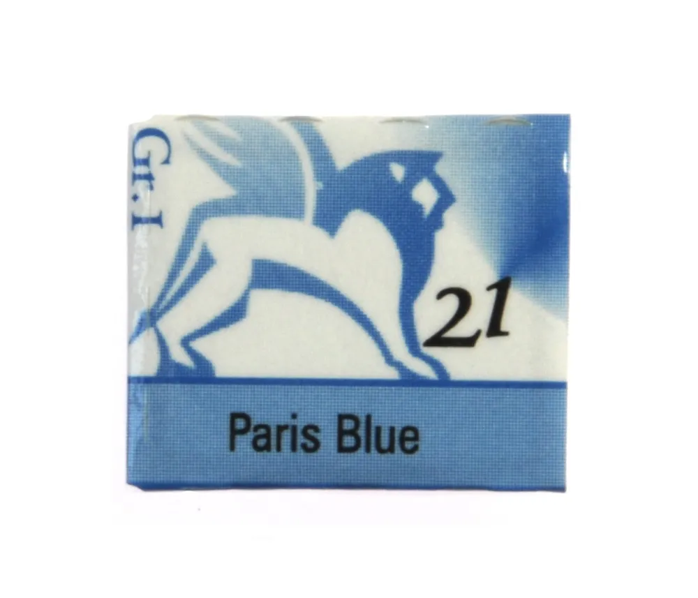 Renesans Akwarele w półkostkach - - 21, paris blue, 1,5 ml