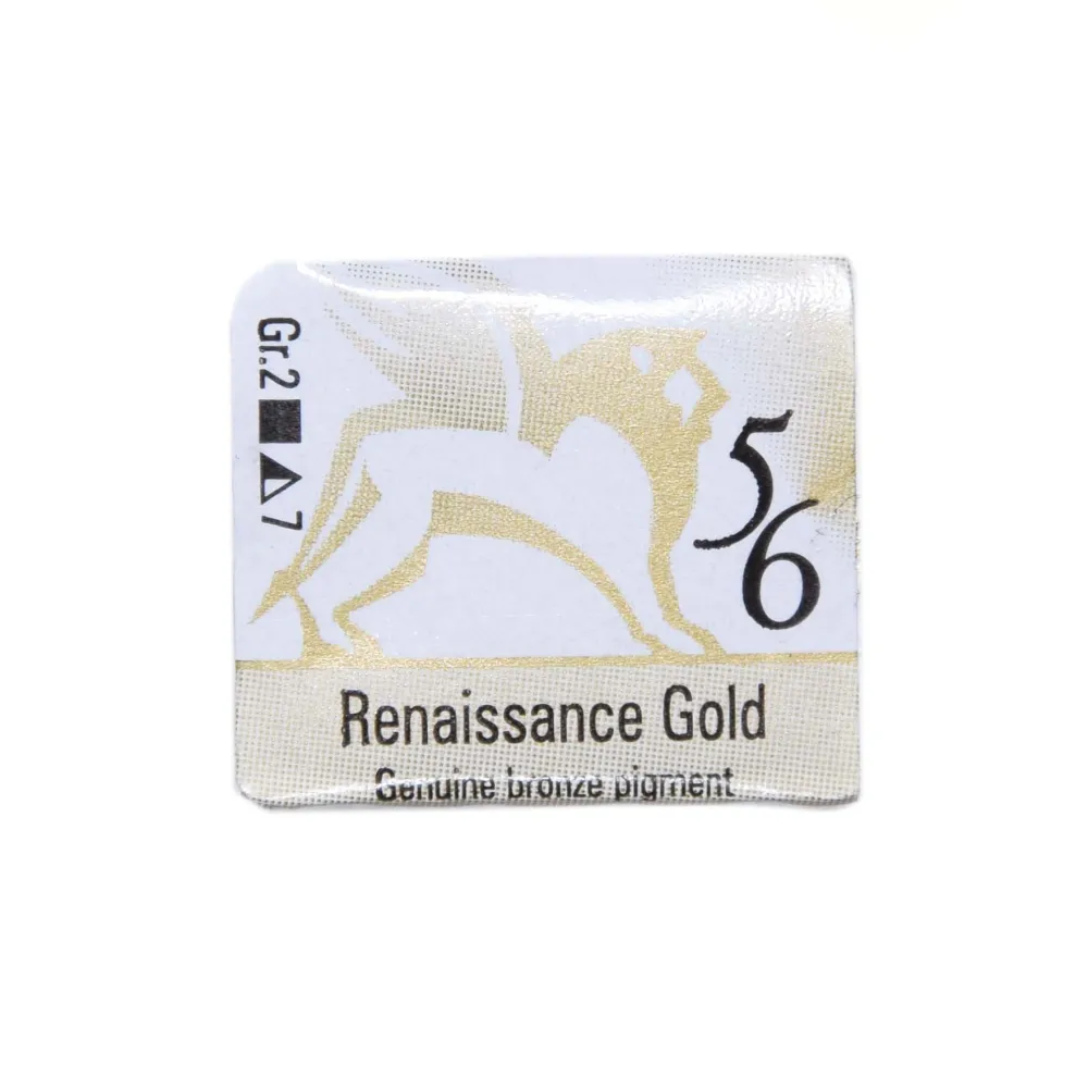 Renesans Akwarele w półkostkach - - 56, Gold, 1,5 ml > Farby Akwarelowe
