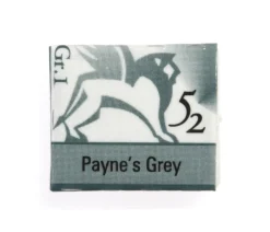 Renesans Akwarele w półkostkach - - 52, payne's grey, 1,5 ml