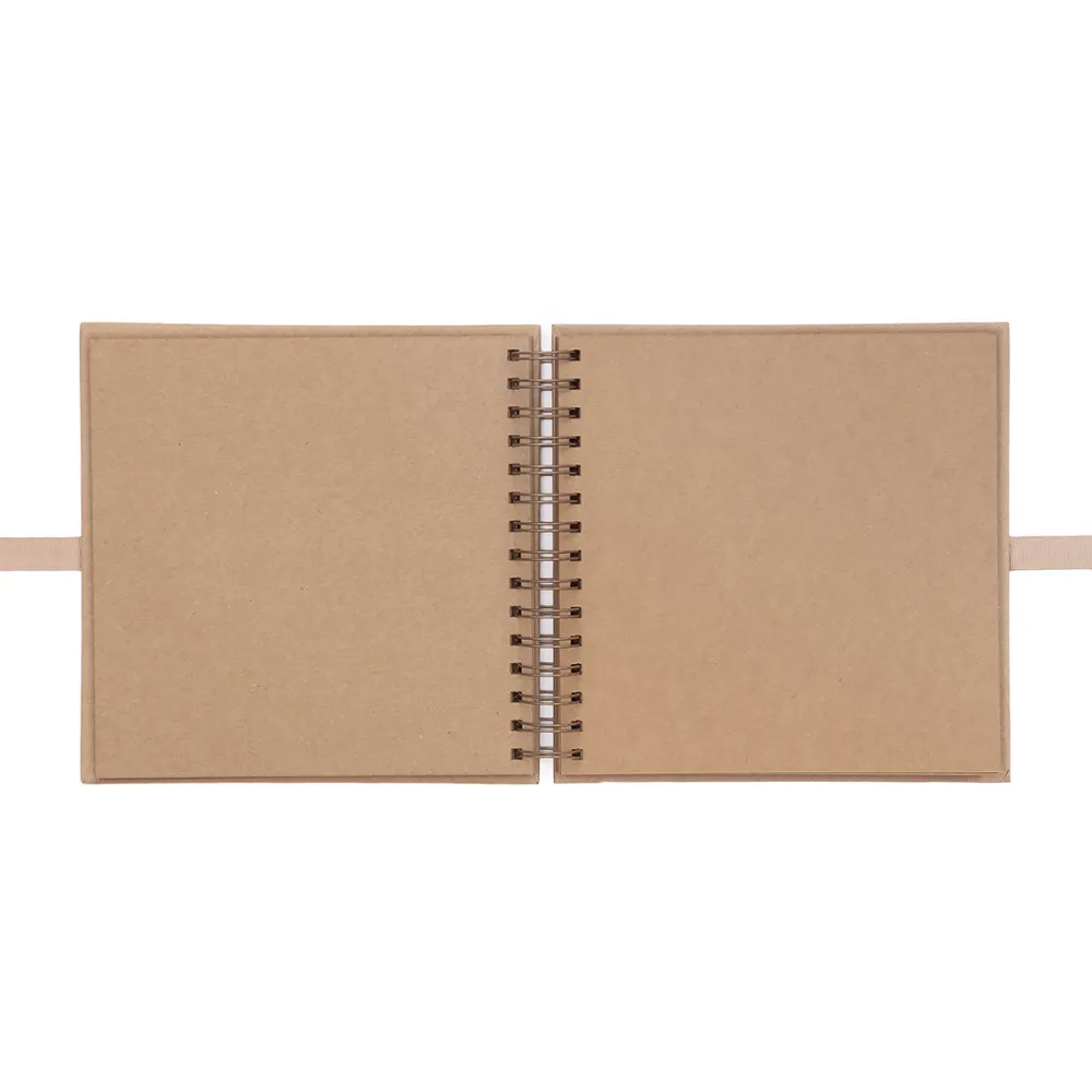 dpCraft Album, baza do ozdabiania na spirali - - kraft, 20,5 x 20,5 cm > Albumy Na Zdjęcia