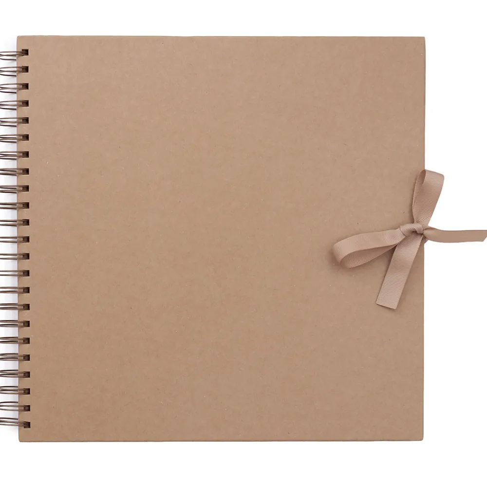 dpCraft Album, baza do ozdabiania na spirali - - kraft, 20,5 x 20,5 cm > Albumy Na Zdjęcia