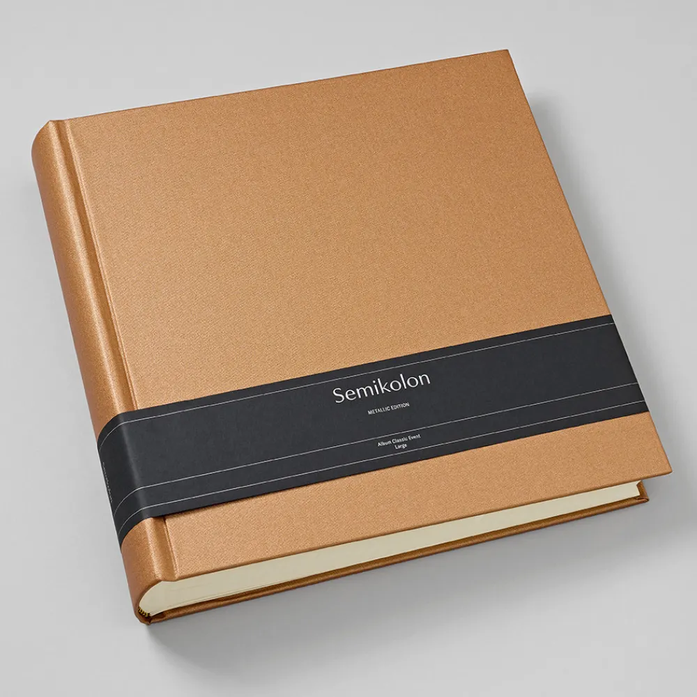 Semikolon Album na zdjęcia Classic Large Metallic - - Urban Bronze