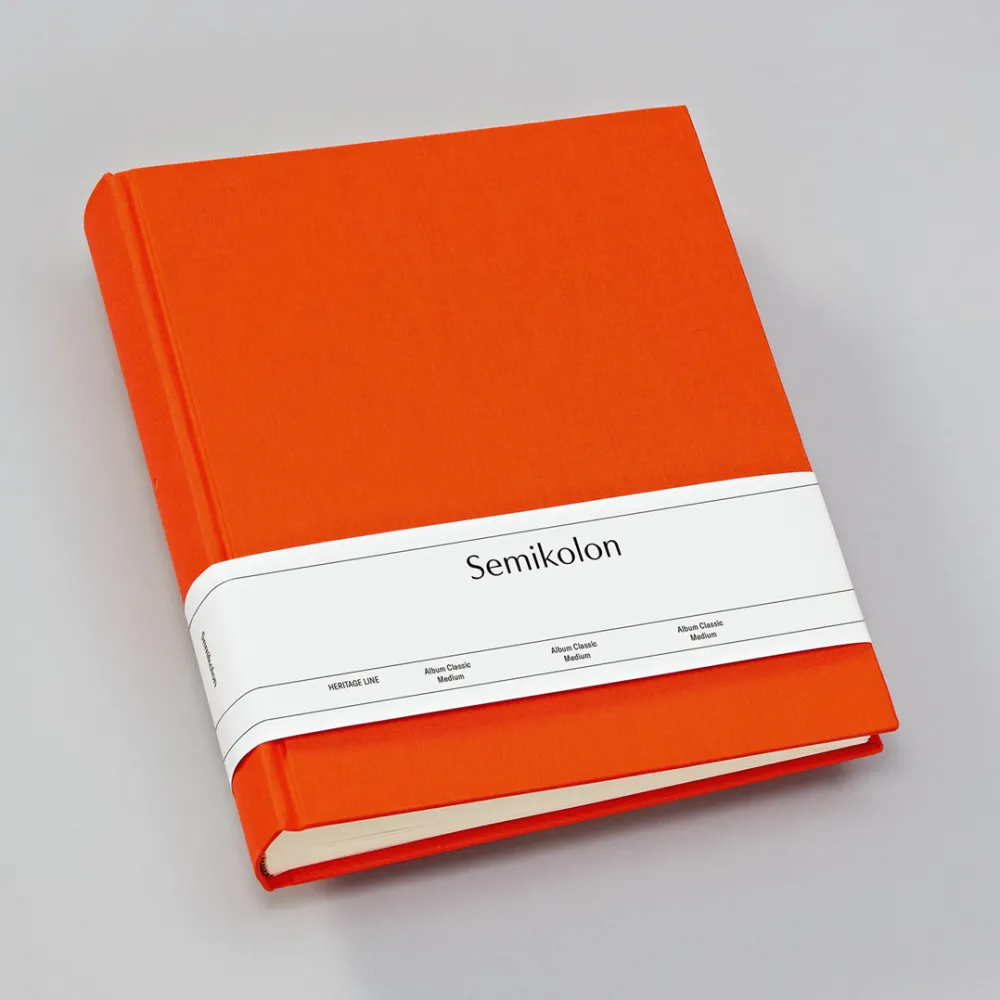 Semikolon Album na zdjęcia Classic Medium - - Orange