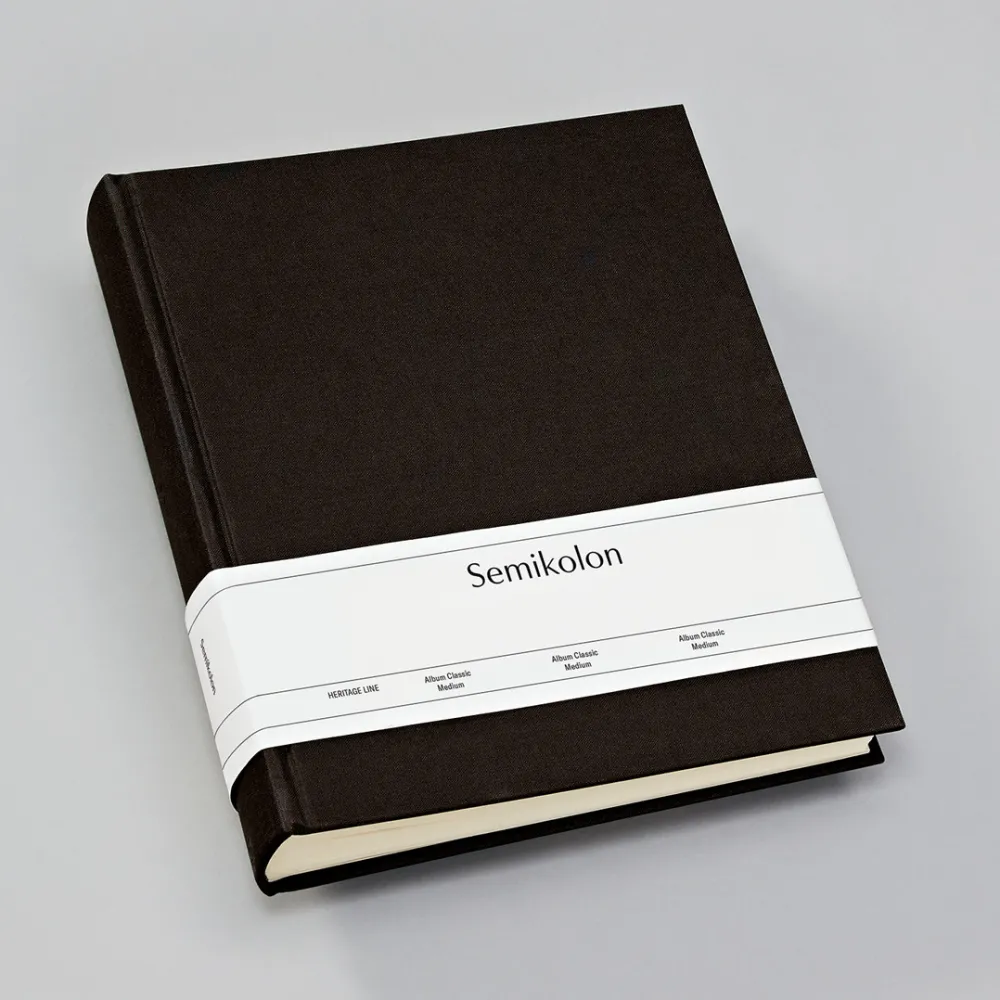 Semikolon Album na zdjęcia Classic Medium - - Black > Albumy Na Zdjęcia