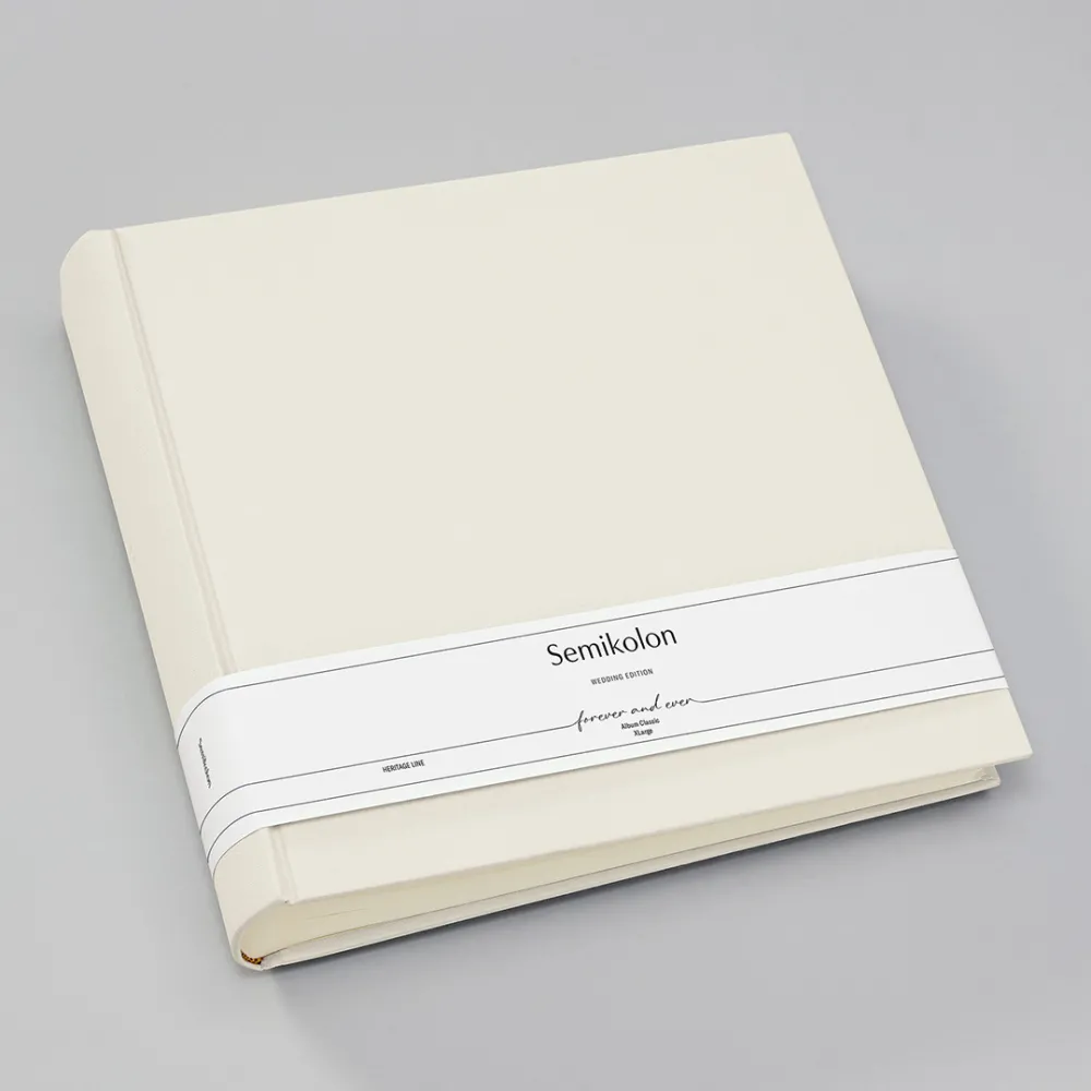 Semikolon Album na zdjęcia Classic XL, Wedding Edition - - Chamois > Albumy Na Zdjęcia