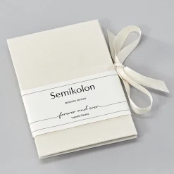 Semikolon Album na zdjęcia Leporello Classico, Wedding Edition - - Chamois > Albumy Na Zdjęcia
