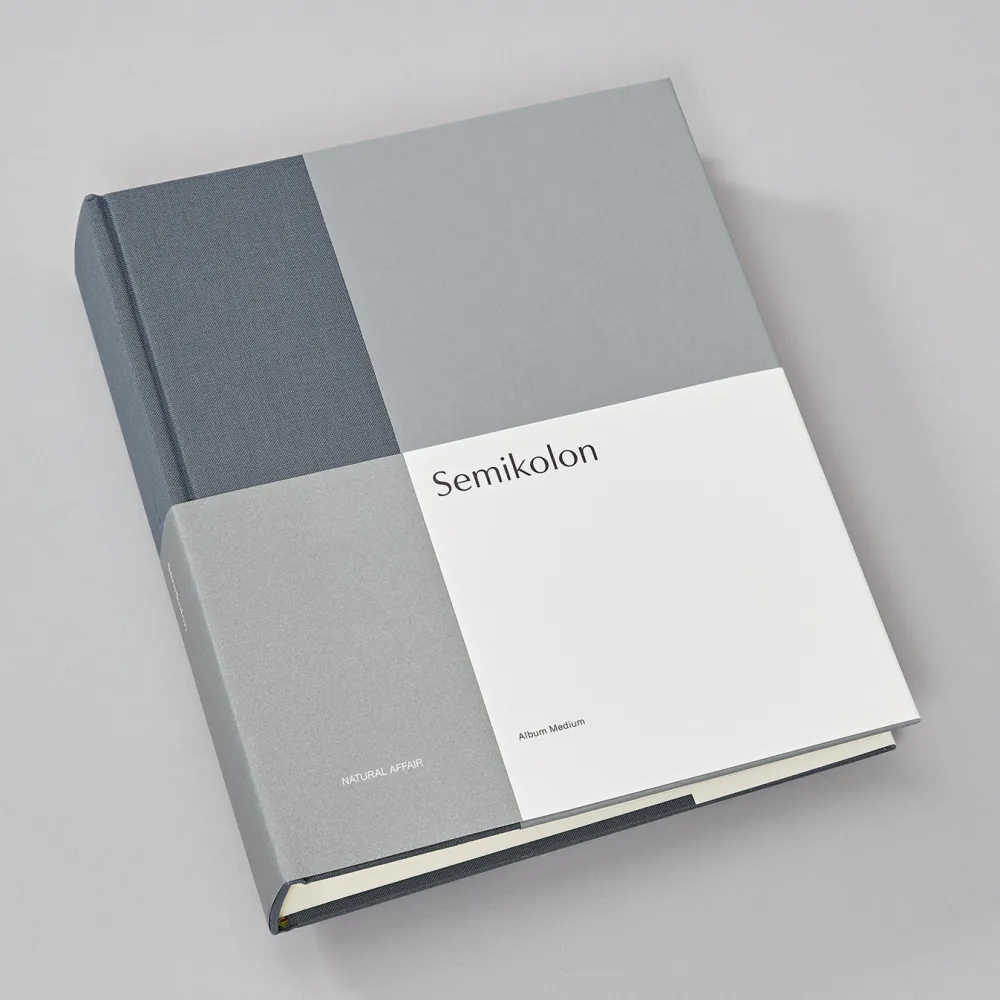 Semikolon Album na zdjęcia Natural Affair Medium - - Sea Salt > Albumy Na Zdjęcia