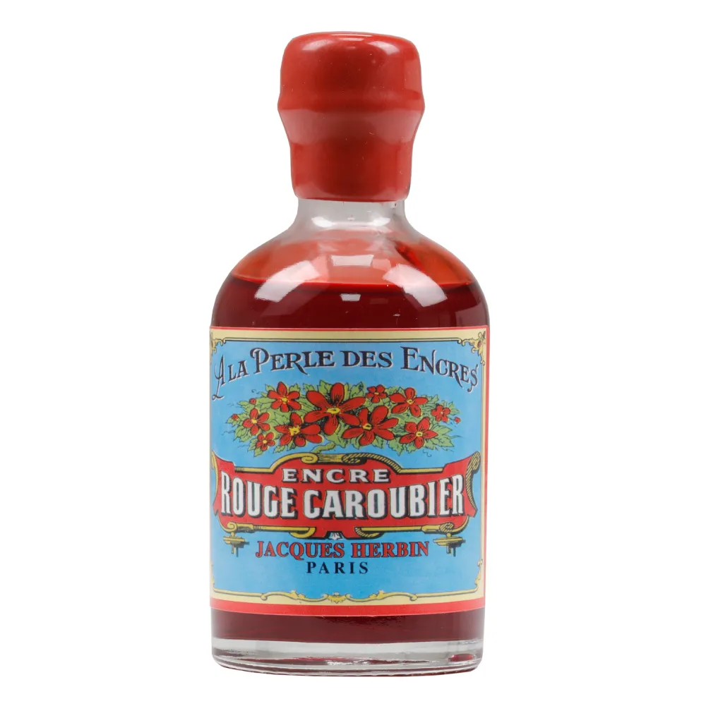 J.Herbin Atrament Collector - - Rouge Caroubier 100 ml > Atramenty