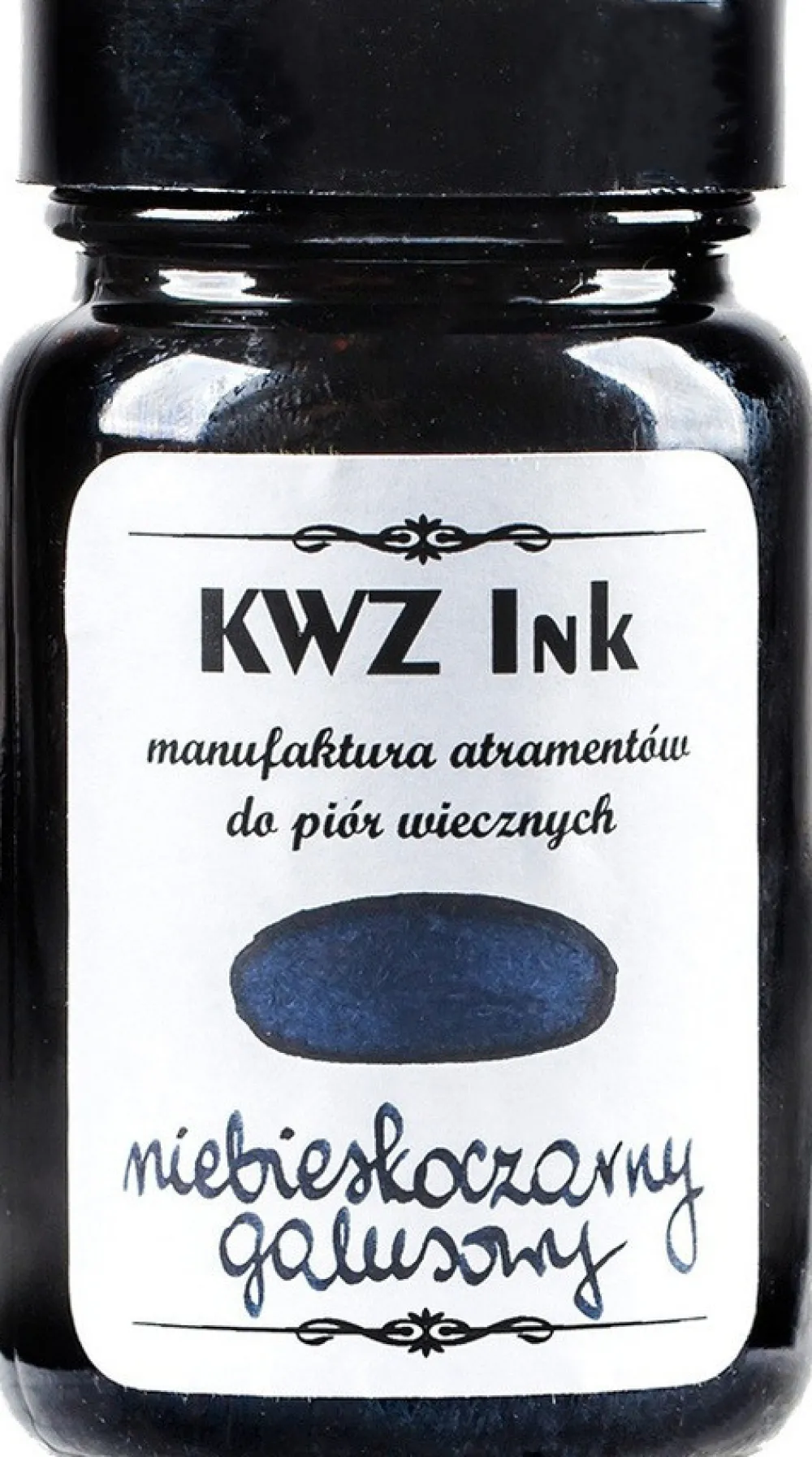 KWZ Ink Atrament do piór wiecznych - - niebieskoczarny galusowy, 60 ml