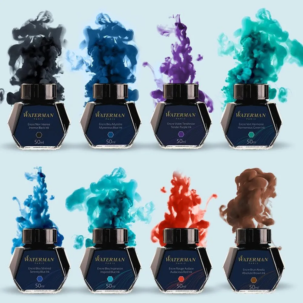 Waterman Atrament do piór wiecznych - - Florida Blue, 50 ml