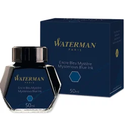 Waterman Atrament do piór wiecznych - - Mysterious Blue, 50 ml