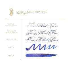 Ferris Wheel Press Atrament - - Astral Blue Odyssey 38 ml > Atramenty