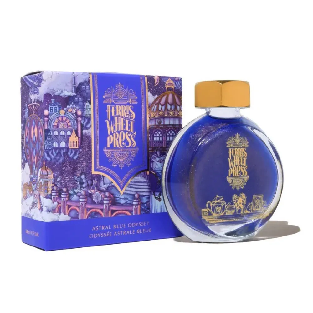 Ferris Wheel Press Atrament - - Astral Blue Odyssey 38 ml > Atramenty
