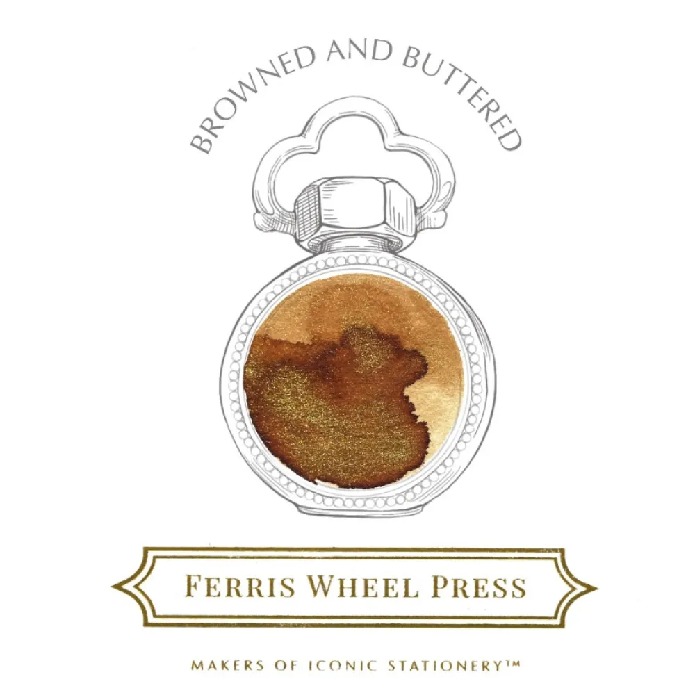 Ferris Wheel Press Atrament - - Browned and Buttered 38 ml