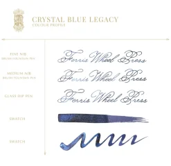Ferris Wheel Press Atrament - - Crystal Blue Legacy, 38 ml > Atramenty