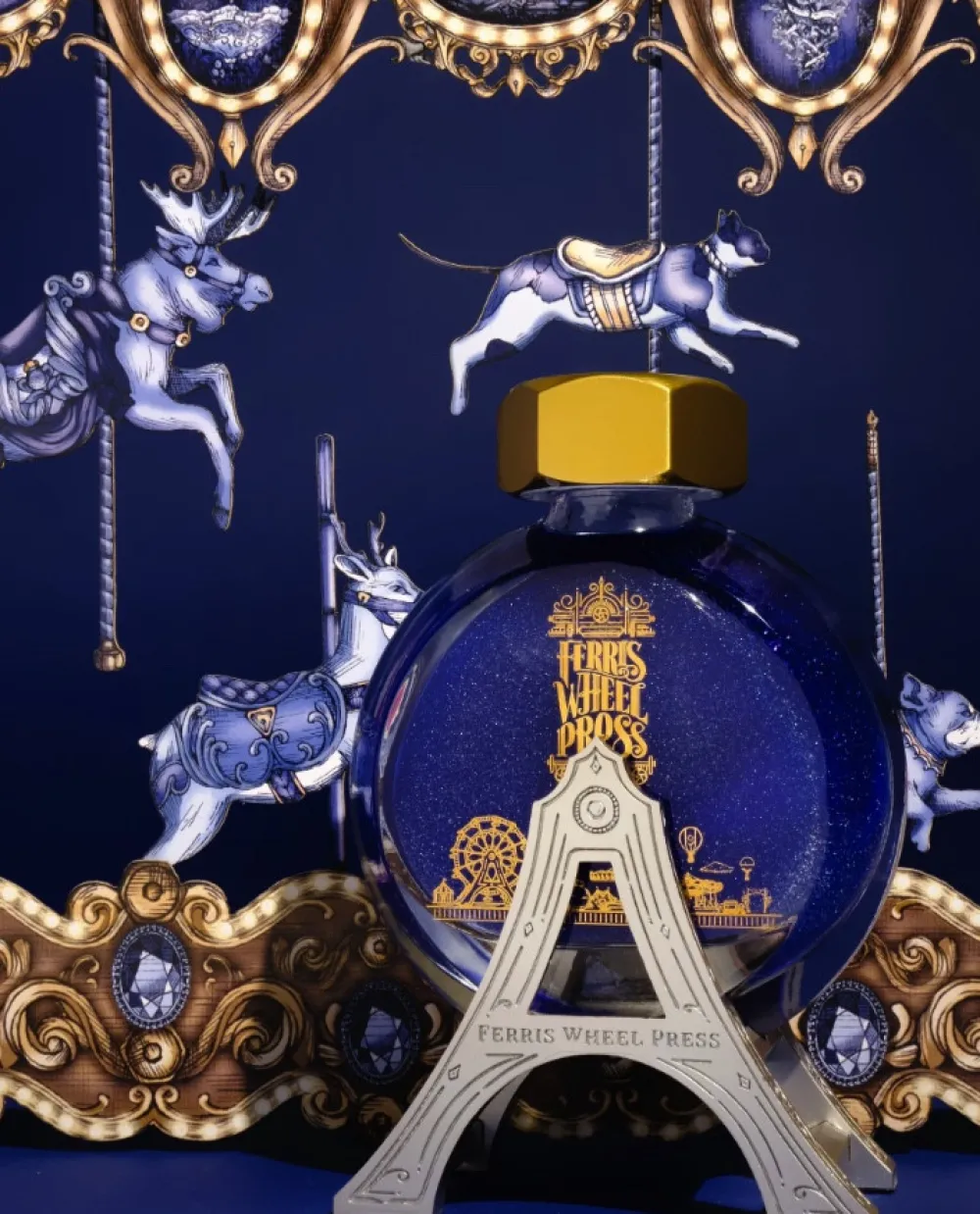 Ferris Wheel Press Atrament - - Crystal Blue Legacy, 38 ml > Atramenty