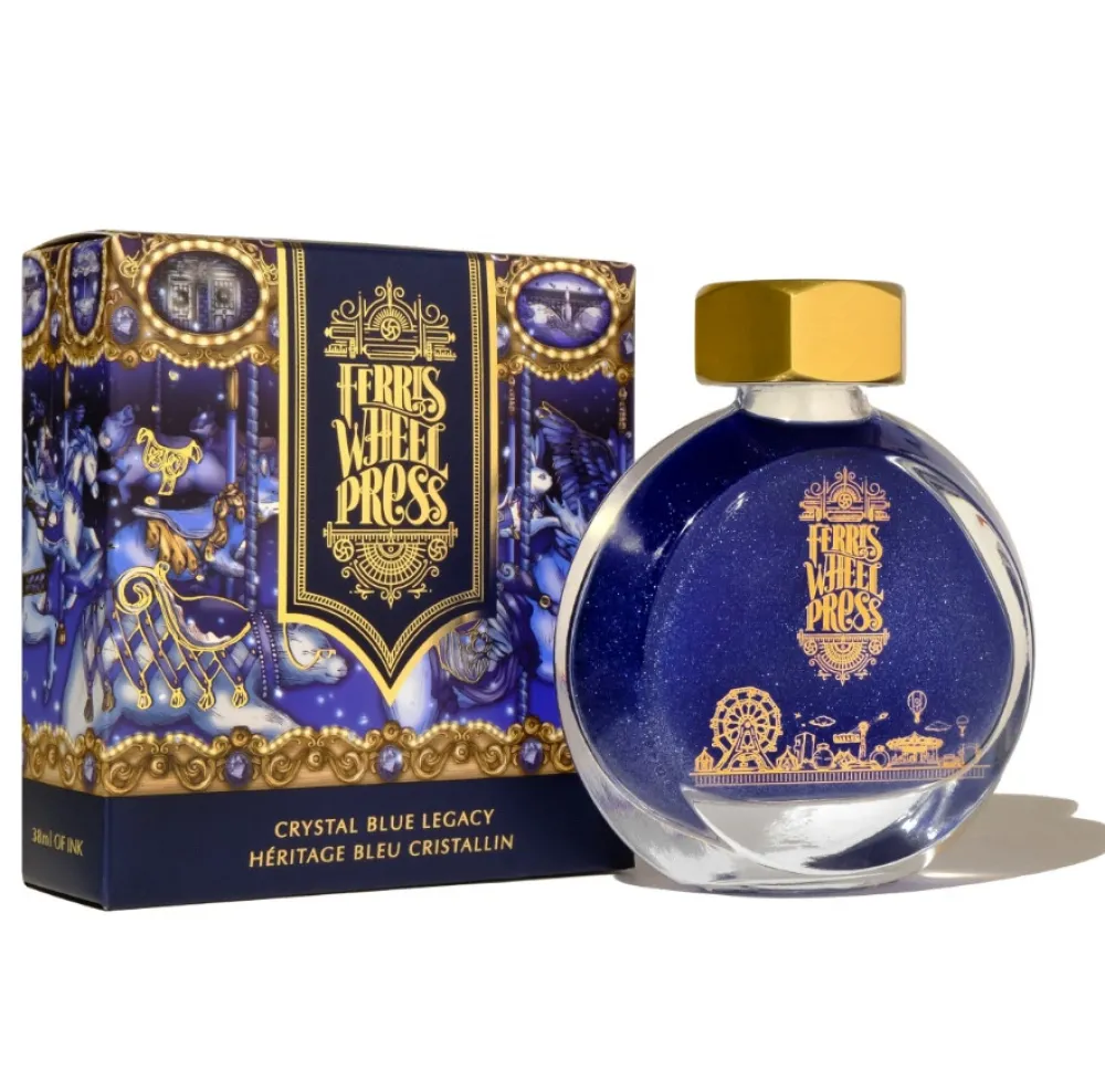 Ferris Wheel Press Atrament - - Crystal Blue Legacy, 38 ml > Atramenty