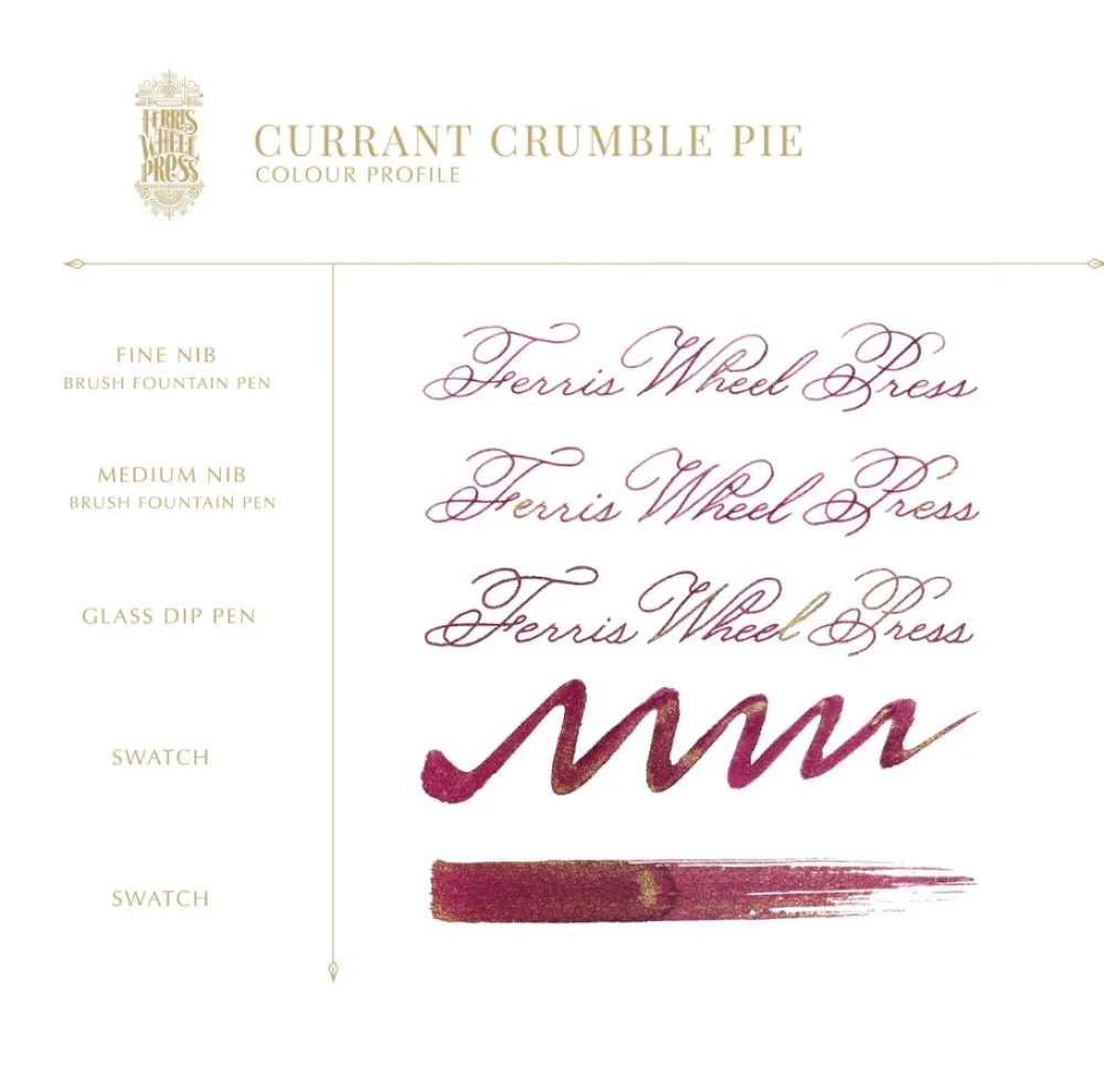 Ferris Wheel Press Atrament - - Currant Crumble Pie 38 ml