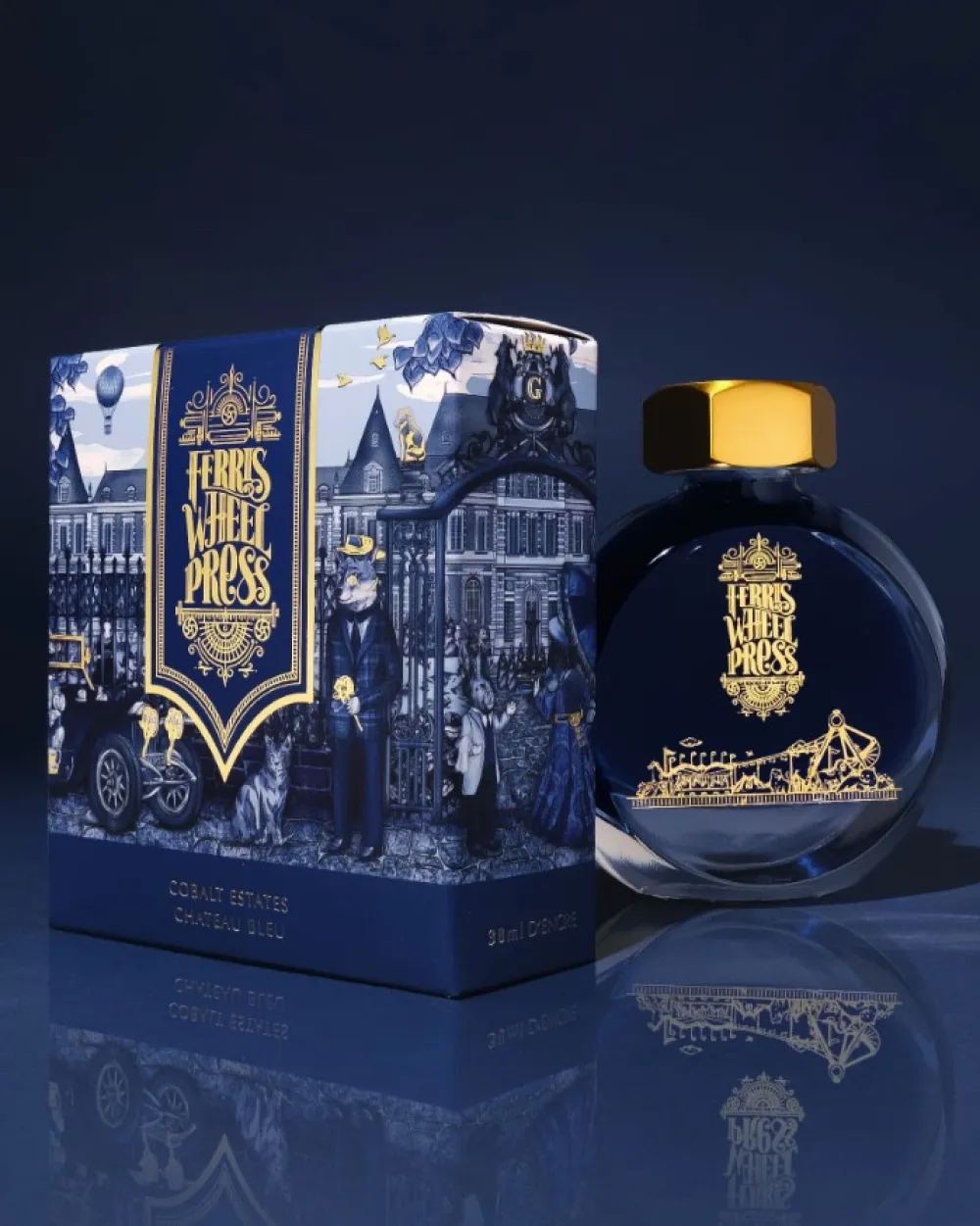 Ferris Wheel Press Atrament - - Cobalt Estates 38 ml > Atramenty