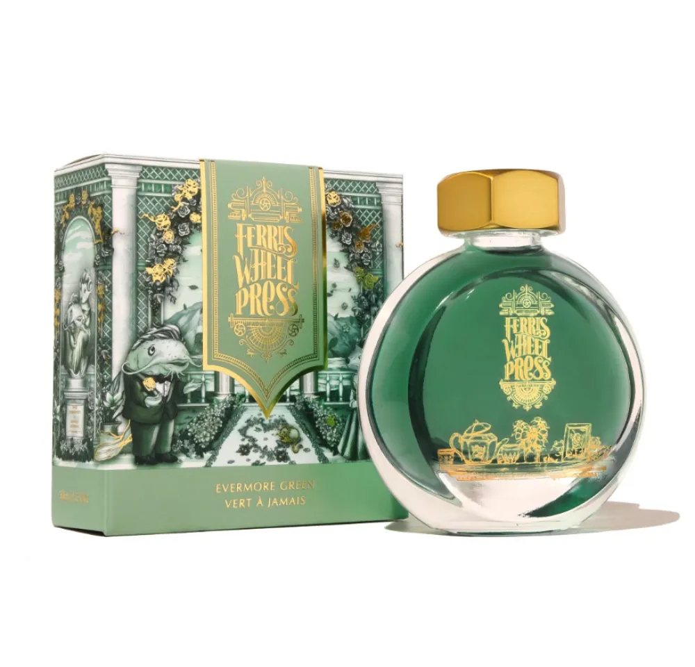 Ferris Wheel Press Atrament - - Evermore Green 38 ml > Atramenty