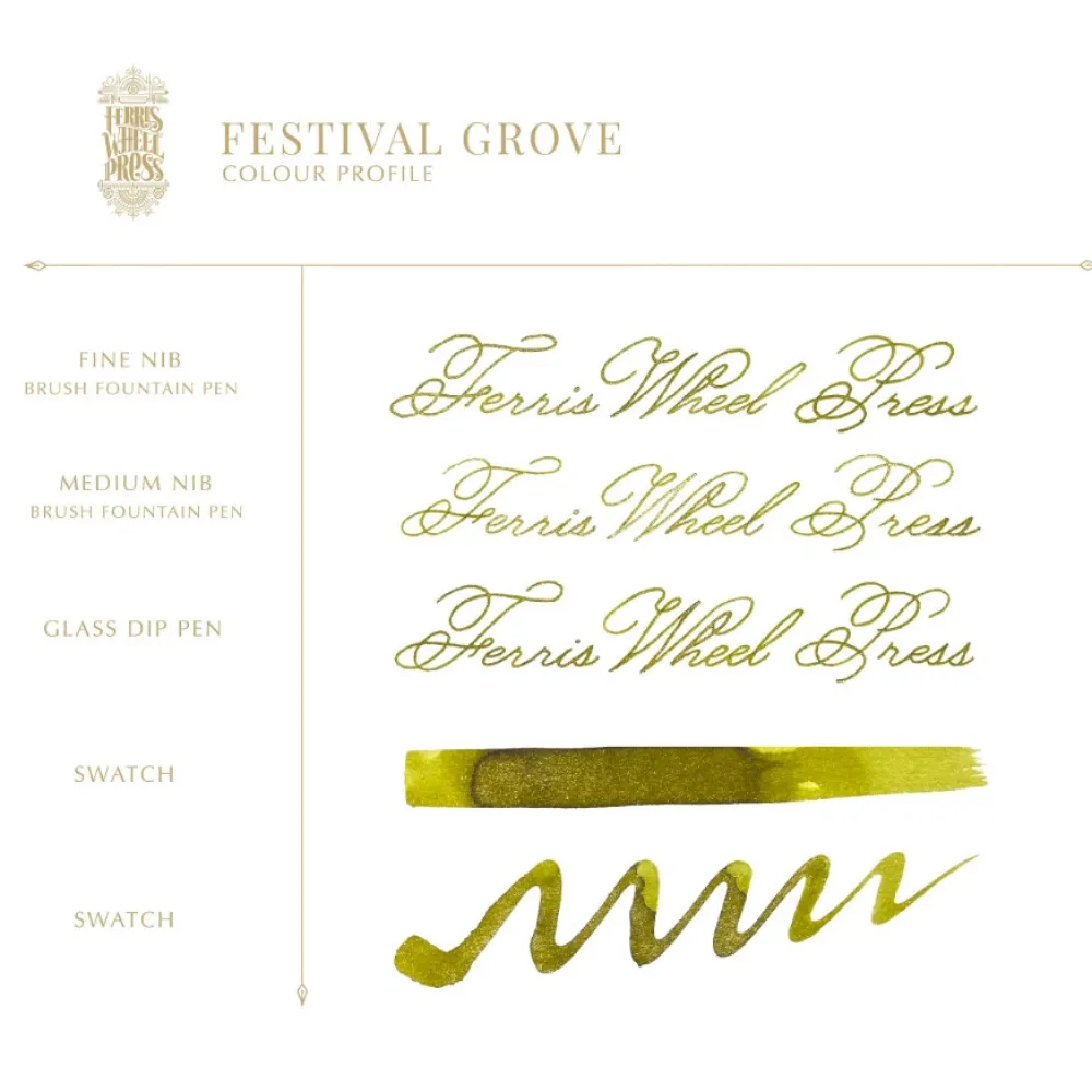 Ferris Wheel Press Atrament - - Festival Grove, 38 ml > Atramenty