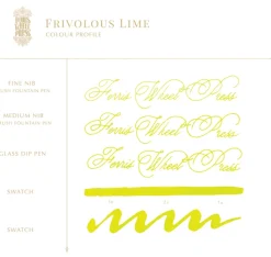 Ferris Wheel Press Atrament - - Frivolous Lime, 38 ml ><noscript><img width=