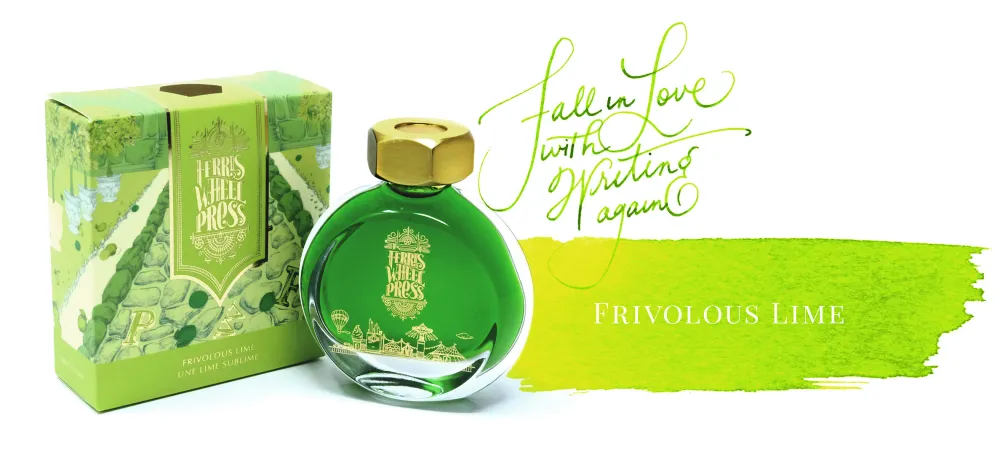 Ferris Wheel Press Atrament - - Frivolous Lime, 38 ml > Atramenty