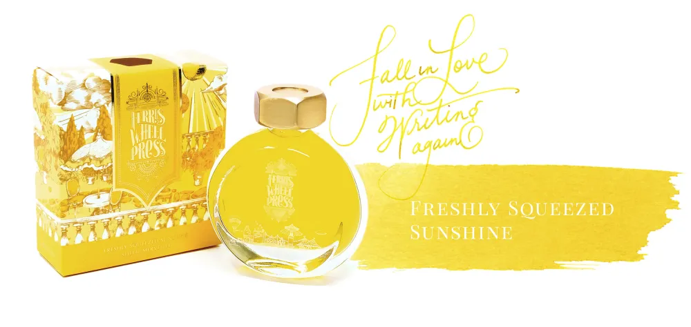 Ferris Wheel Press Atrament - - Freshly Squeezed Sunshine, 38 ml > Atramenty