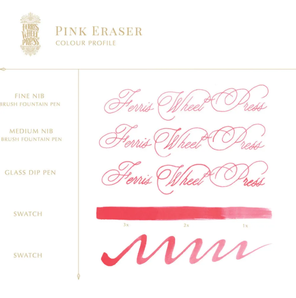 Ferris Wheel Press Atrament - - Pink Eraser, 38 ml > Atramenty