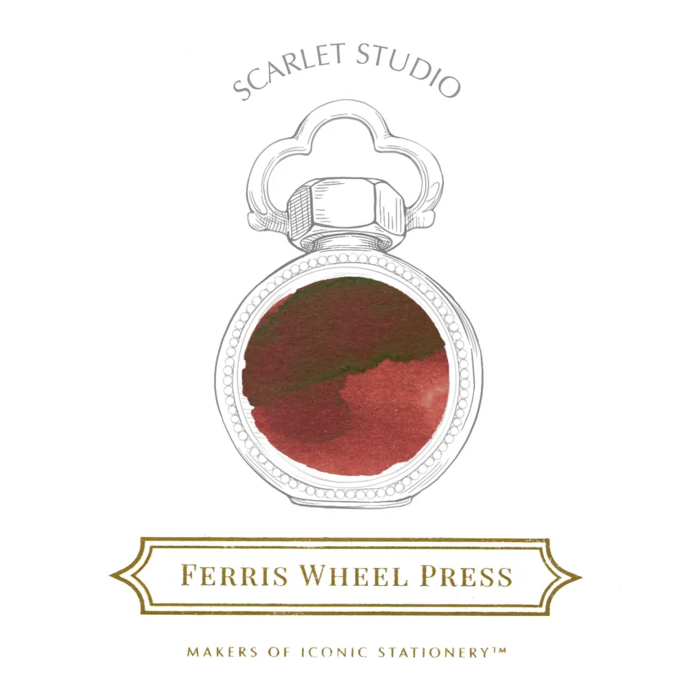 Ferris Wheel Press Atrament - - Scarlet Studio 38 ml > Atramenty