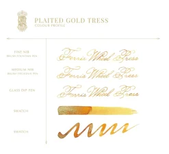 Ferris Wheel Press Atrament FerriTales - - Plaited Gold Tress, 20 ml