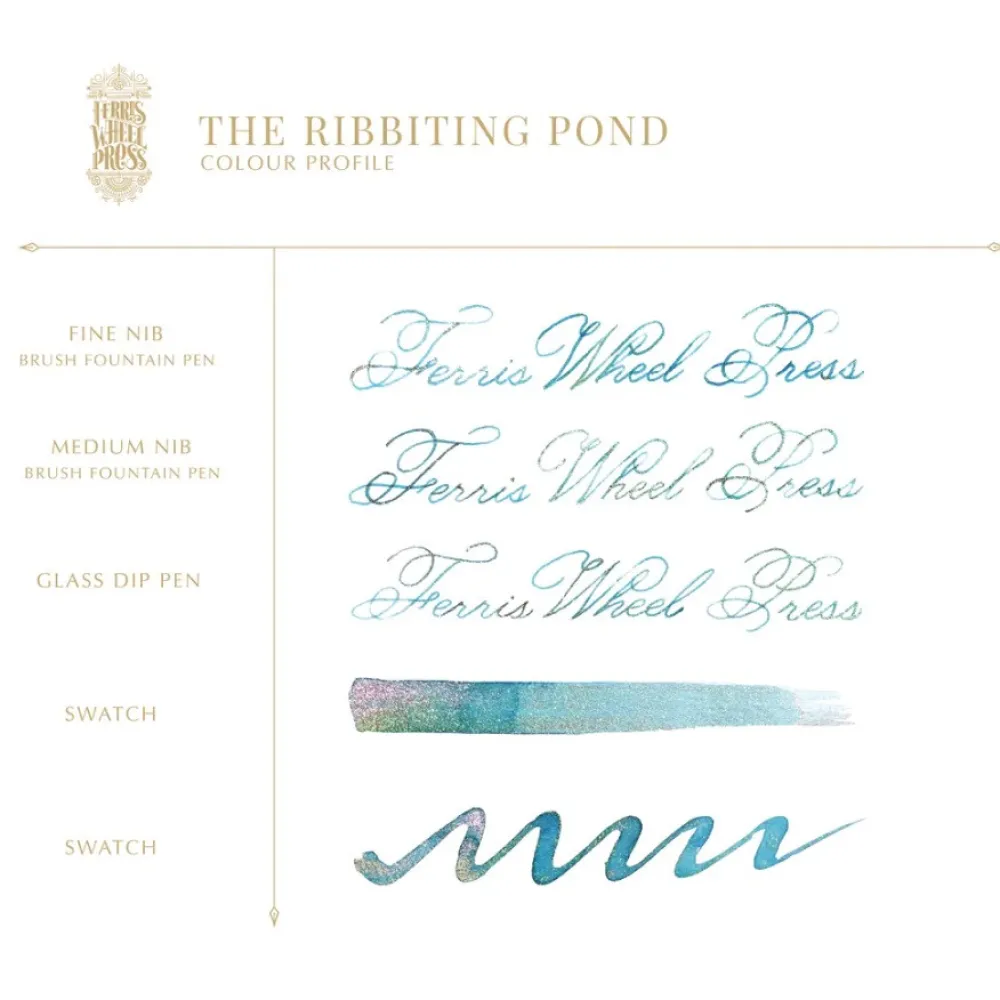 Ferris Wheel Press Atrament FerriTales - - The Ribbiting Pond, 20 ml