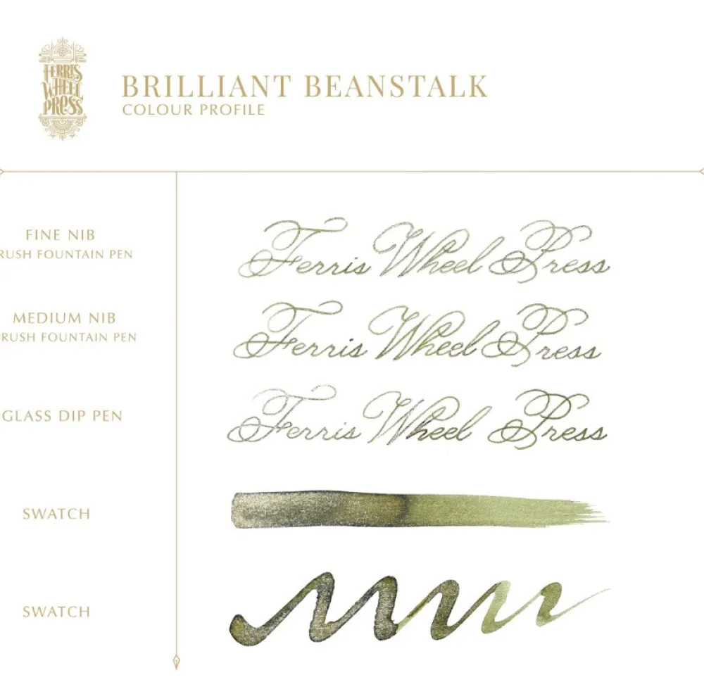 Ferris Wheel Press Atrament FerriTales - - Brilliant Beanstalk, 20 ml > Atramenty
