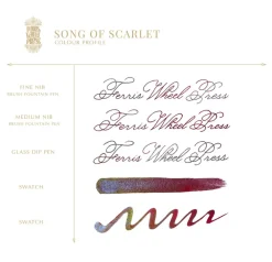 Ferris Wheel Press Atrament FerriTales - - Song of Scarlet, 20 ml ><noscript><img width=