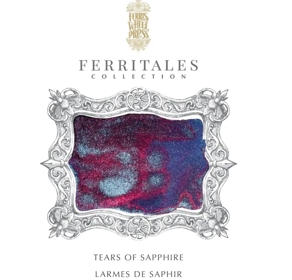 Ferris Wheel Press Atrament FerriTales - - Tears of Sapphire, 20 ml