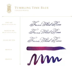 Ferris Wheel Press Atrament FerriTales - - Tumbling Time Blue, 20 ml ><noscript><img width=