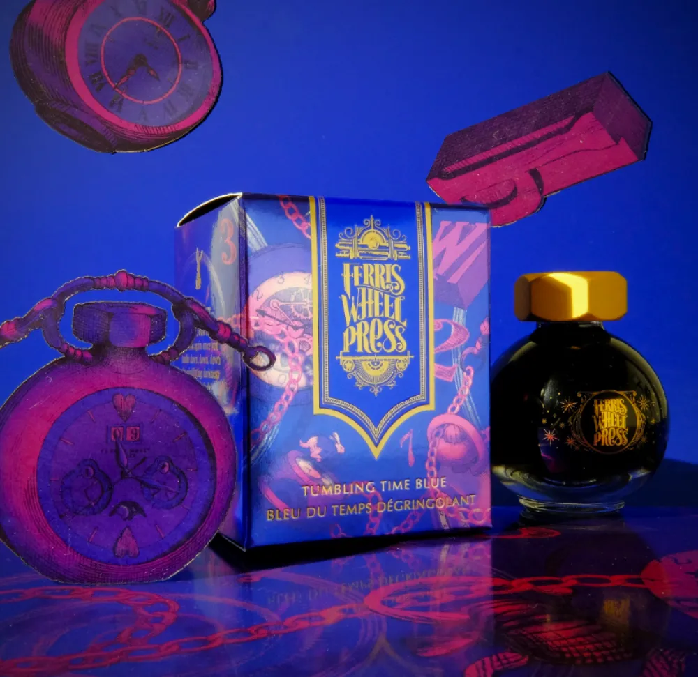 Ferris Wheel Press Atrament FerriTales - - Tumbling Time Blue, 20 ml > Atramenty