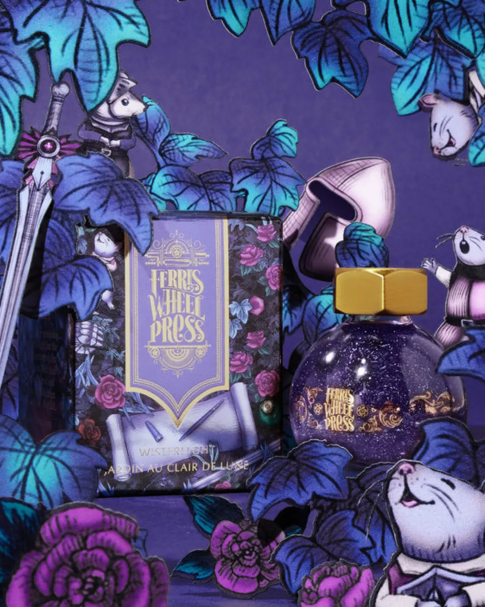 Ferris Wheel Press Atrament FerriTales - - Wisterlight 85 ml