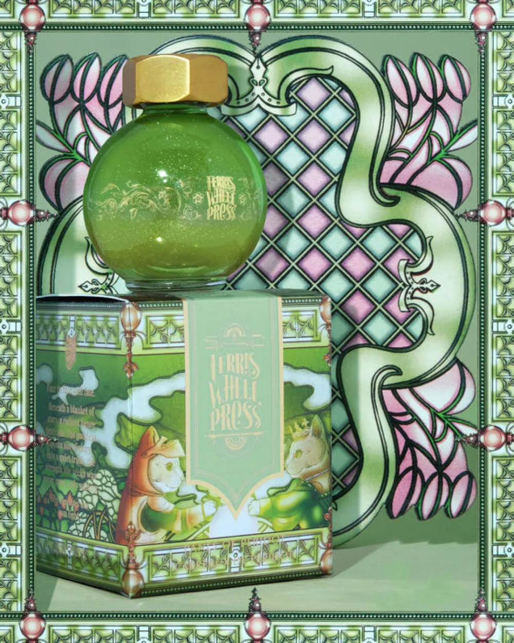 Ferris Wheel Press Atrament FerriTales - - Panes of Peridot 20 ml > Atramenty