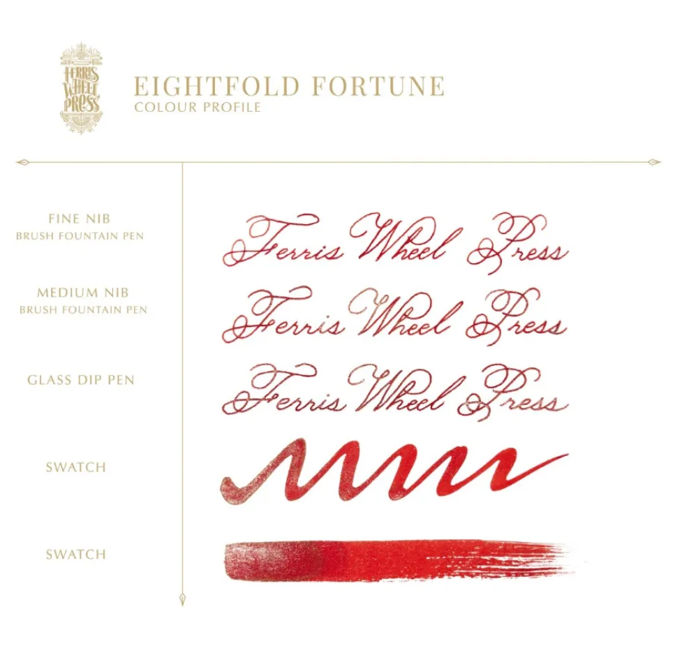 Ferris Wheel Press Atrament FerriTales Limited Edition - - Eightfold Fortune 20 ml