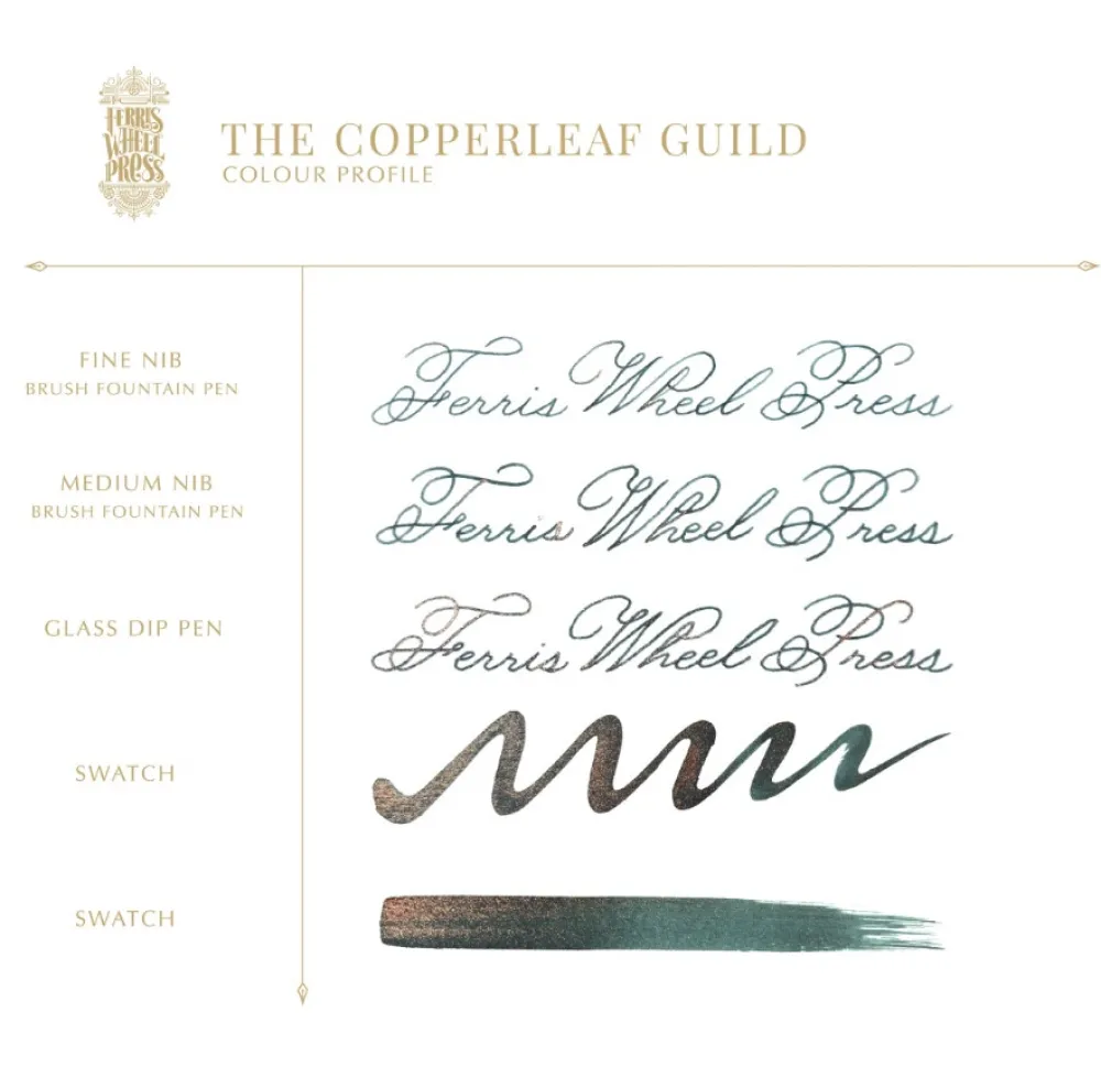 Ferris Wheel Press Atrament FerriTales The Book of Knights - - The Copperleaf Guild 20 ml