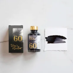 Tom's Studio Atrament Finest Ink - - 60 Pigment Black 50 ml > Atramenty