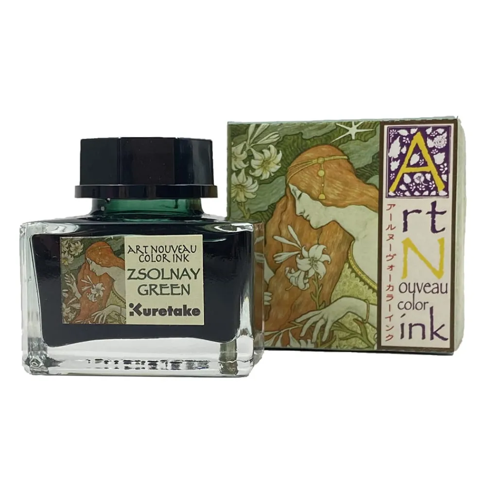 Kuretake Atrament Ink-Cafe Art Noveau - - Concrete Gray, 21 ml > Atramenty
