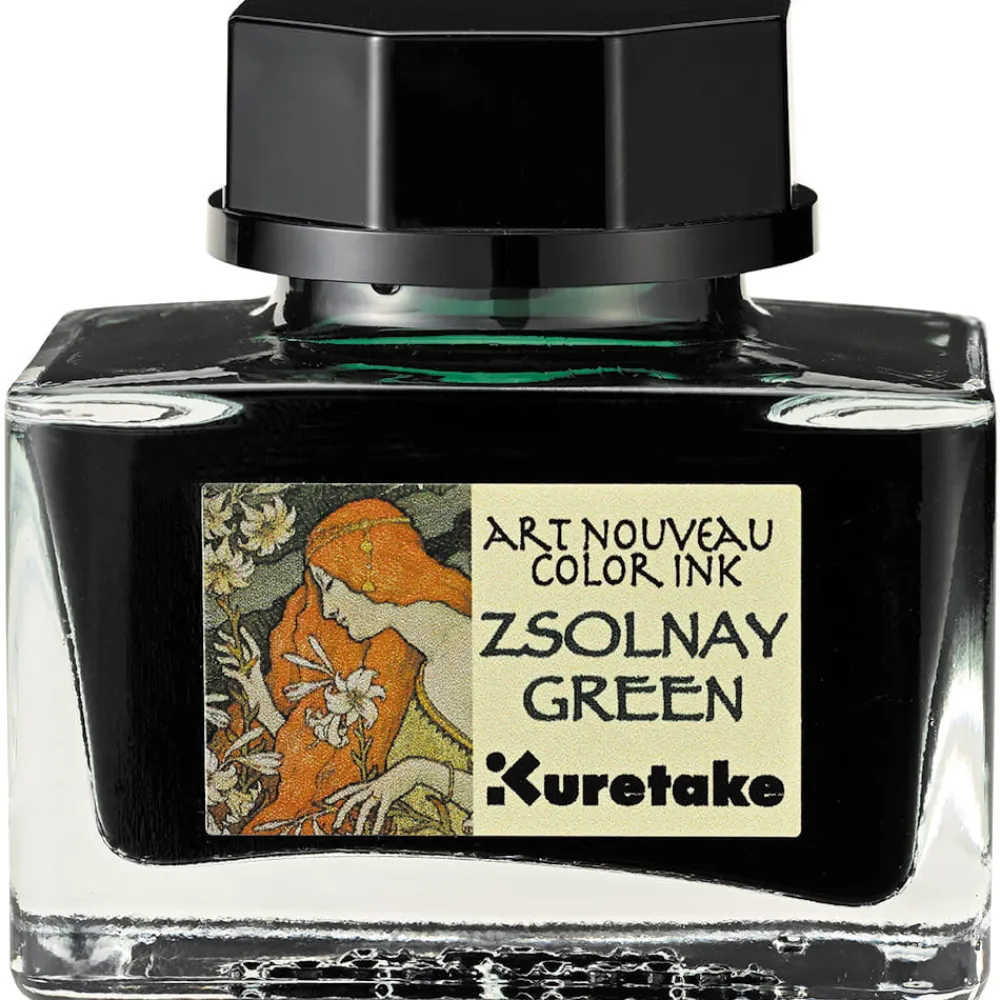 Kuretake Atrament Ink-Cafe Art Noveau - - Concrete Gray, 21 ml > Atramenty