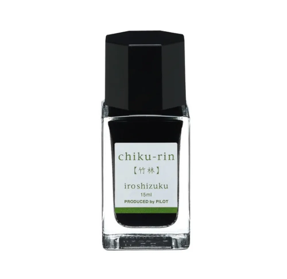 Pilot Atrament Iroshizuku - - Chiku-Rin (Bamboo Forest), 15 ml