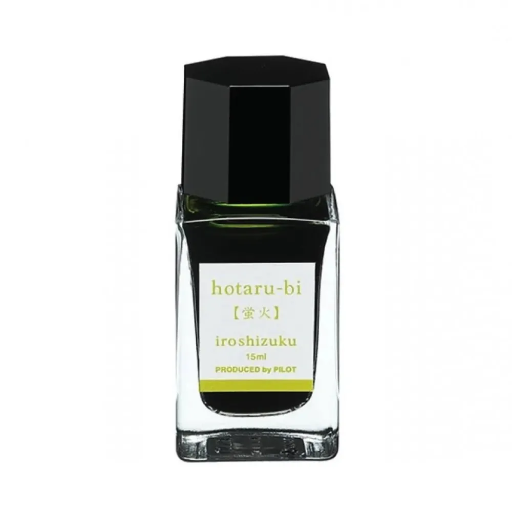 Pilot Atrament Iroshizuku - - Hotaru-Bi (Firefly Glow), 15 ml > Atramenty