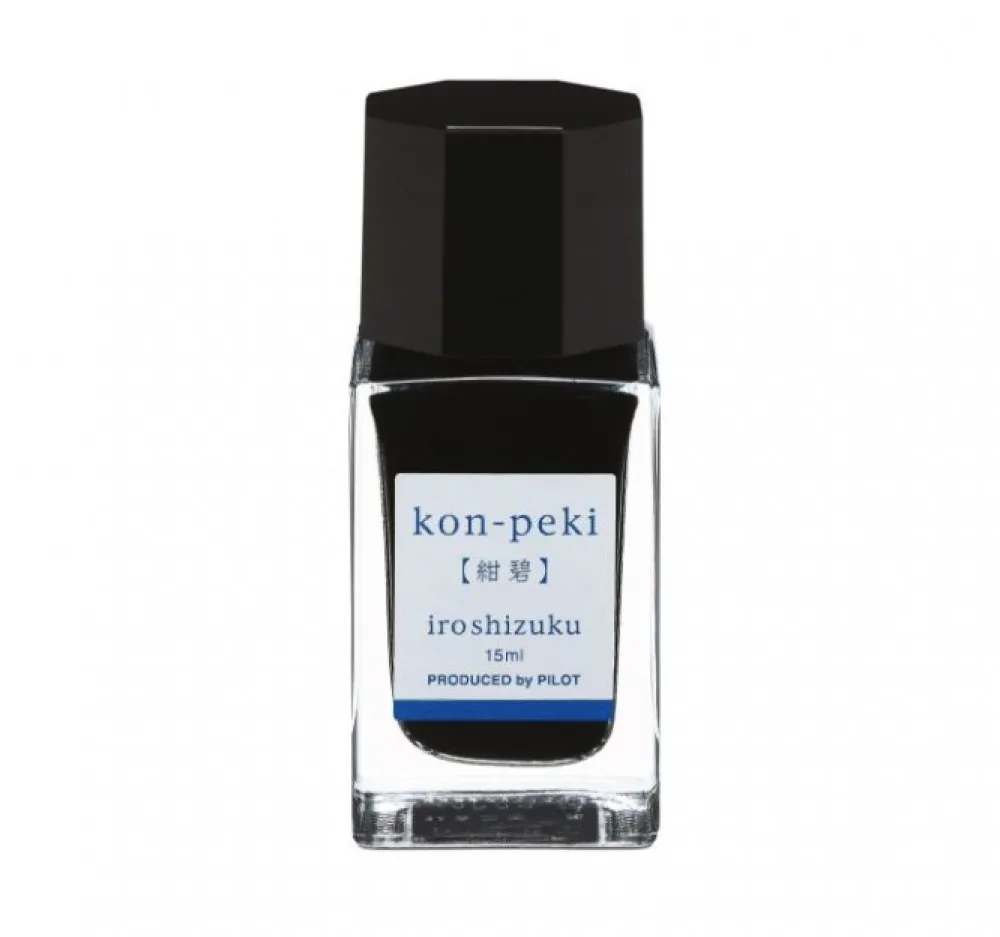Pilot Atrament Iroshizuku - - Kon-Peki (Deep Cerulean Blue), 15 ml